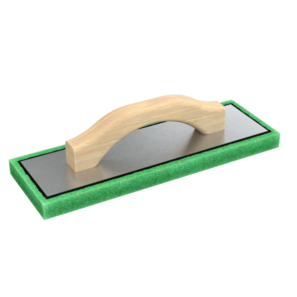 Bon Tool Bon 83-102 Green Foam Float, 4" X 12" X 3/4" Wood Handle 83-102